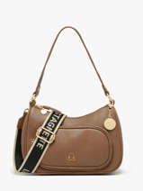 Schoudertas Pocket Lulu castagnette Beige pocket ZAHYNA